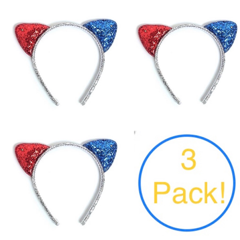 Light Up Cat Ears Headband 3 Pack!